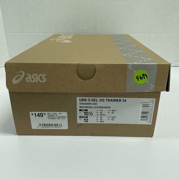 Asics UB9-S Gel DS Trainer 14 Waterfall Lichen Rock Kiko Kostadinov Size 10.5 main image 4